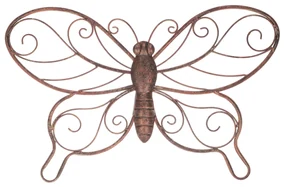 Motýľ kovový 45cm