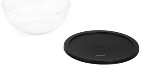 Nádoba NORAH 888170 drážkovaná s vekom