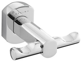 Dvojháčik Optima Cube Way chróm SPI22, 1 ks