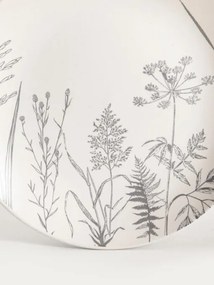 Sada tanierov BARI biela / sivá 752452