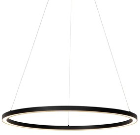 Závesné svietidlo čierne 80 cm vrátane LED 3-stupňové stmievateľné - Girello