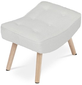 Podnožka Bouclé WT2, biela