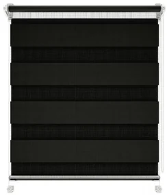 Gario Roleta Deň a noc Mini Standard Čierna Šírka: 128 cm, Výška: 220 cm