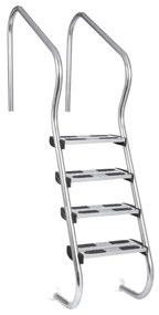 4-stupňový bazénový rebrík / schody
