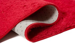 TA Koberec RED RED SILK Červený Obdĺžnikový Rozmer: 140x200 cm