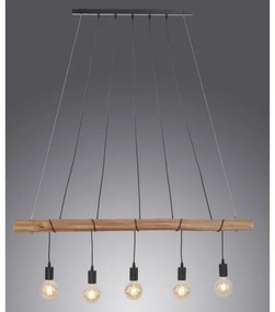 Leuchten Direkt 15515-18 - Luster na lanku DAMIAN 5xE27/60W/230V