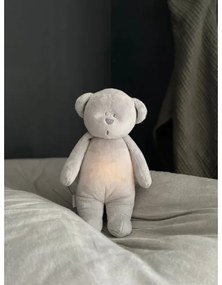 Moonie - Uspávačik s melódiou a svetlom medvedík silver