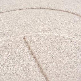 Krémový prateľný koberec 200x290 cm Pompei 1614 – Ayyildiz Carpets