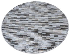 Okrúhly koberec LIBRA sivý 109