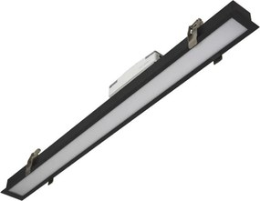 LED Stropné svietidlo REDOM LED/24W/230V 4000K 60 cm čierne
