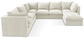 Béžová rohová pohovka (ľavý roh/do tvaru "U") Manao – Makamii