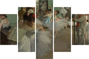 Obraz - Edgar Degas, The Dance Class, reprodukcia (150x105 cm)