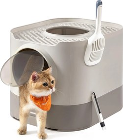 Krytý mačací záchod XL