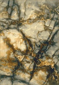 Koberec OMEGA Elian zlatý / sivý