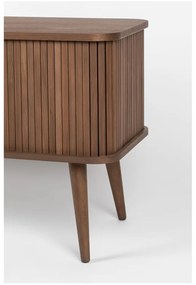 Hnedá komoda s posuvnými dvierkami Zuiver Barbier