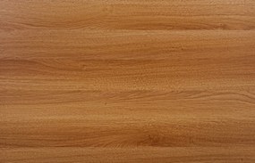 AKCIA Bílý jedálenský stôl RAMOD 100x60 cm, dekor dub II. akosť