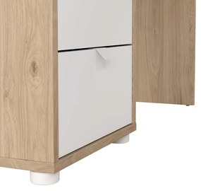 Pracovný stôl s doskou v dubovom dekore 100x150 cm Sign – Tvilum