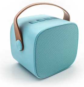 Bluetooth Karaoke súprava mikrofón a reproduktor Modrý