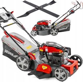 Benzínová kosačka s pohonom 53 cm 3,5 kW 196 cc Loncin 2 čepele mulčovanie