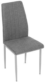 Sada jedálenských stoličiek DCL-379 GREY2, 4 ks