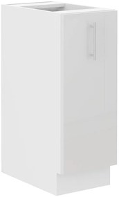 Kuchynská skrinka Lara 30D cargo bb MDF biely lesk