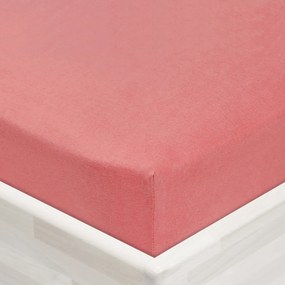 Detské jersey napínacie prestieradlo do postieľky JR-001 Koralové 60 x 120 x 10 cm - do postieľky