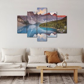 Obraz - Horská kanadská krajina (150x105 cm)