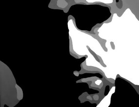 Ručne maľovaný POP Art obraz GODFATHER | rôzne rozmery