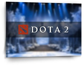 Sablio Obraz DOTA 2 Modrá - 90x60 cm
