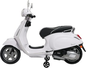 Ramiz Vespa Scooter ROMA Biela Detský motocykel