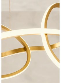 Redo 01-3389 - stmievateľný LED luster na lankách BIAS LED/90W/230V zlatý