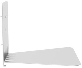 Kovové police v súprave 3 ks v striebornej farbe 18 cm Conceal – Umbra