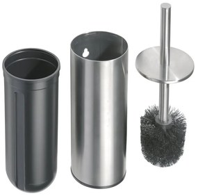 Sapho Sapho, X-STEEL WC kefa závesná/na postavenie, brúsená oceľ, XS300