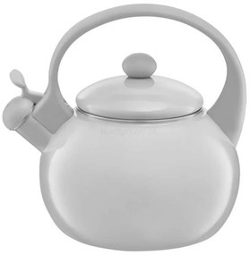 AMBITION Smaltovaný čajník Garden Gray 1,9 L