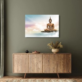 Obraz - Budha dozerajúci na zemi (90x60 cm)