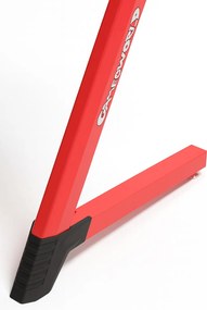 Herný stôl BG01 čierno-červený 120 cm