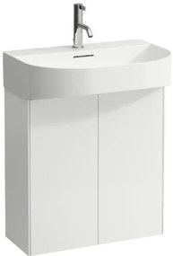 Kúpeľňová skrinka bez umývadla SONAR 58x24x60 cm biela mat H4054830341701