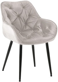 Stolička Tanna - zamat - Sivá