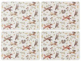 Korkové prestieranie v súprave 4 ks 27x35 cm Forest Fable – Cooksmart ®