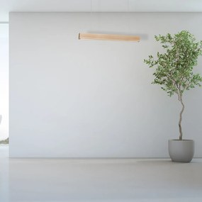 Závesné LED svietidlo Timber, 1x LED 12w, 3000k, drevo
