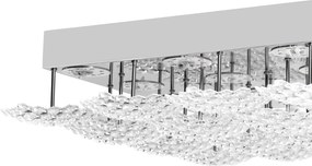 Toolight Toolight, LED stropné svietidlo 38x35cm, 40W, 4000K, 3600lm, MS015-C, chrómová, OSW-09627