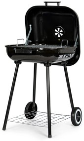 Záhradný gril s výklopným krytom + kolieska