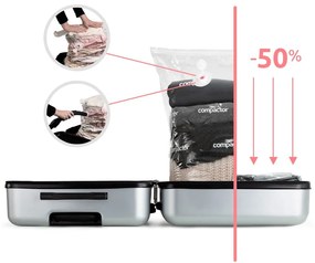 Cestovný kufor veľkosť XL Luna – Compactor