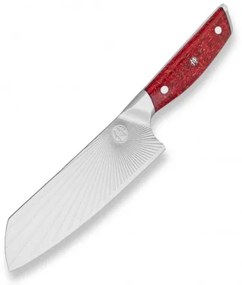 Kuchařský nůž Santoku Dellinger Sandvik Red Northern Sun