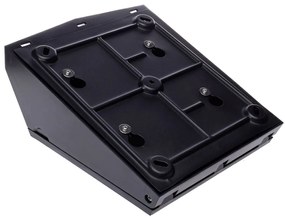 Exteriérové solárne nástenné LED svietidlo Solar, 1x LED 15w, čierna, pohybový senzor, ovládač