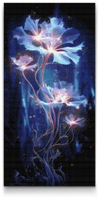 Gario Diamantové maľovanie Bájna rastlina Rozmery: 40 x 80 cm, Rámovanie: Iba zrolované plátno, Diamanty: Okrúhle
