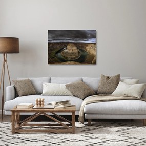 Sklenený obraz kaňonu (70x50 cm)