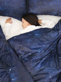 Obliečky mikroplyš Digital – Hviezdna obloha