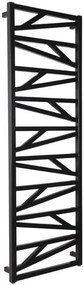 Elektrický radiátor Hopa Trick 133,7x43 cm čierny matný REDTRK401231H