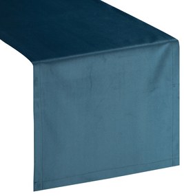 OBRUS VELVET 40X140 CM TMAVOMODRÝ